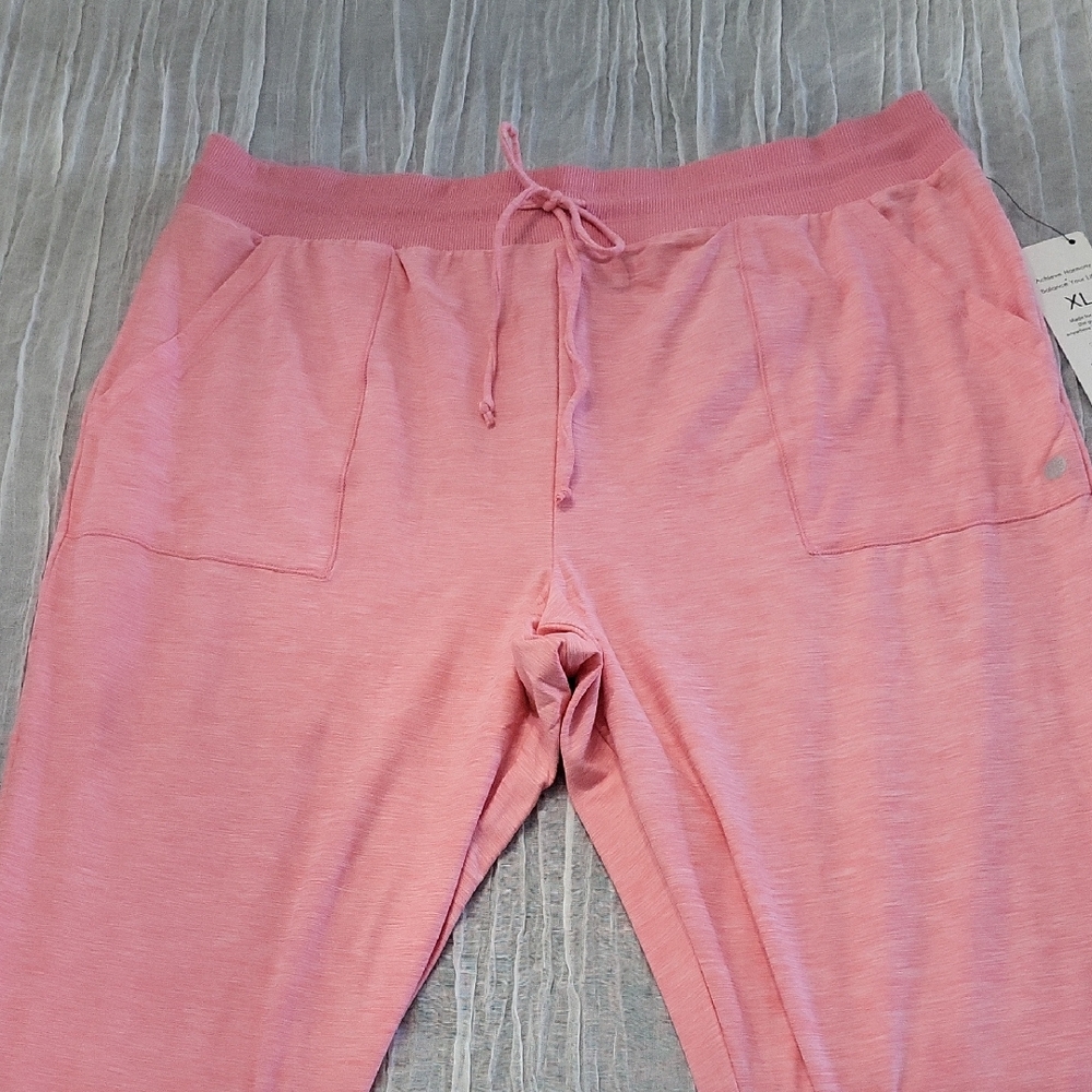 Heathered Pink XL Women's Joggers
